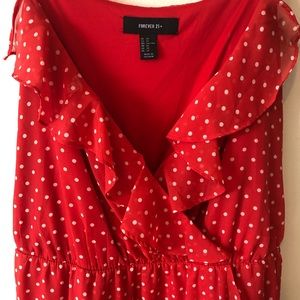 Forever 21 Dresses - Polka dot Baby Doll Style Dress Forever 21 Dresses - Polka dot Baby Doll Style Dress